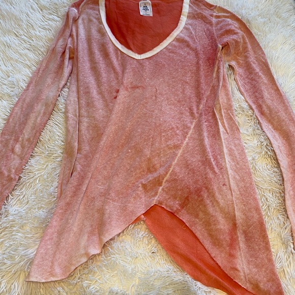 FREE PEOPLE WE THE FREE LONG BEACH TEE TUNIC TOP - Picture 10 of 12